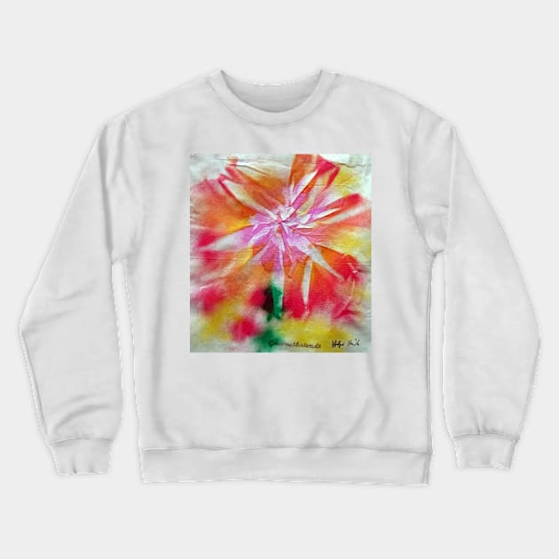 Batik 2 Crewneck Sweatshirt by Gourmetkater